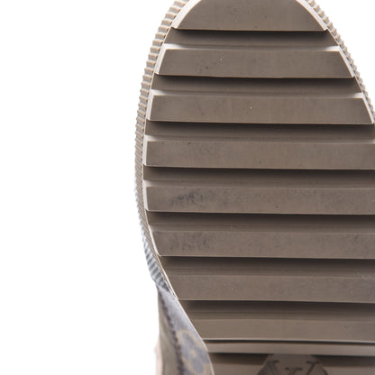 Louis Vuitton Suede Calfskin Monogram Laureate Platform Desert Boots 39 Beige 8 of 11