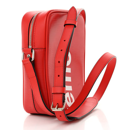Louis Vuitton X SUPREME Epi Danube PM Red 3 of 11