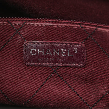 Chanel Grained Calfskin Shopping Fever Tote Black 8 of 14