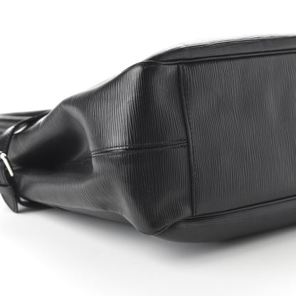 Louis Vuitton Epi Passy GM Black 6 of 9