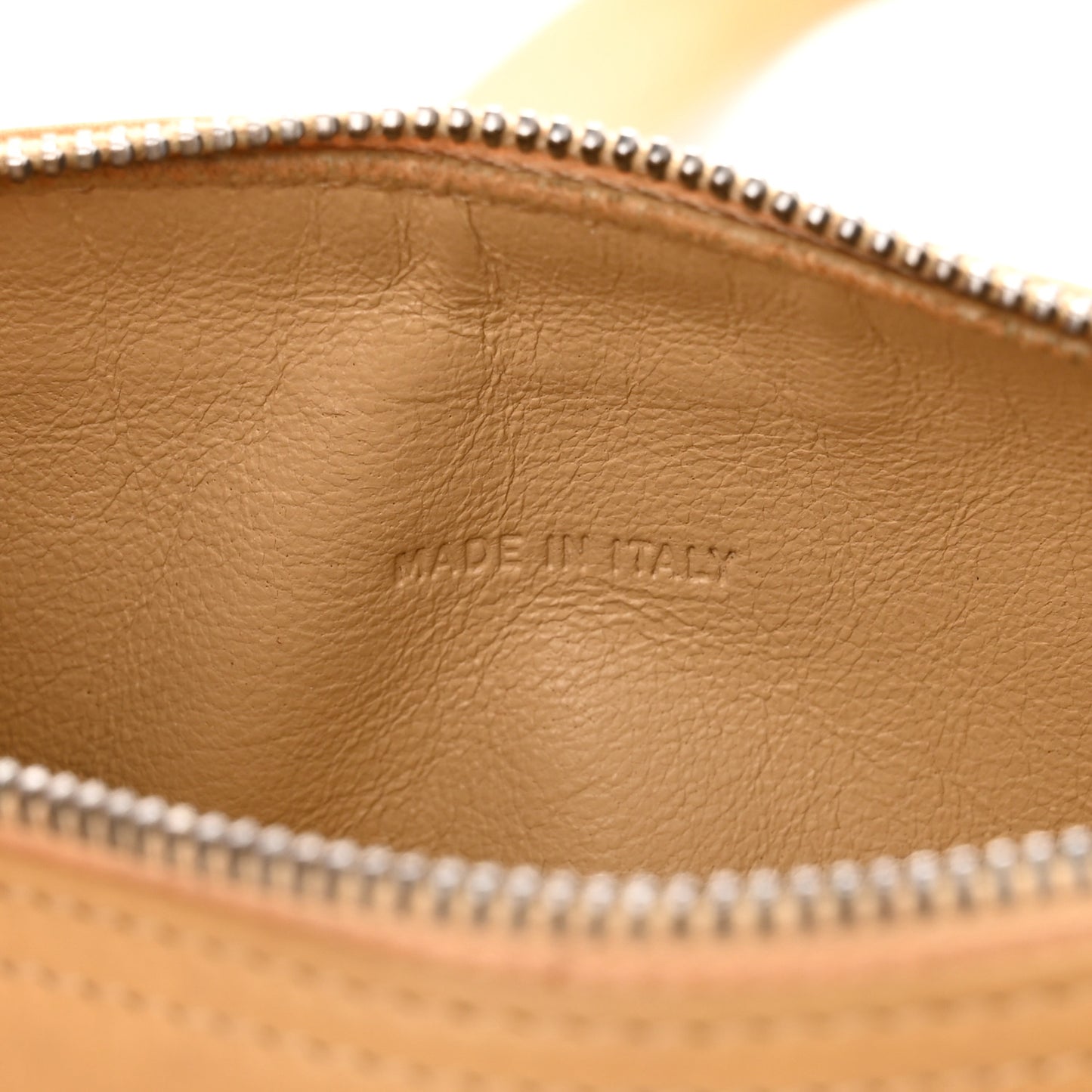 Lambskin CC Shoulder Bag Beige