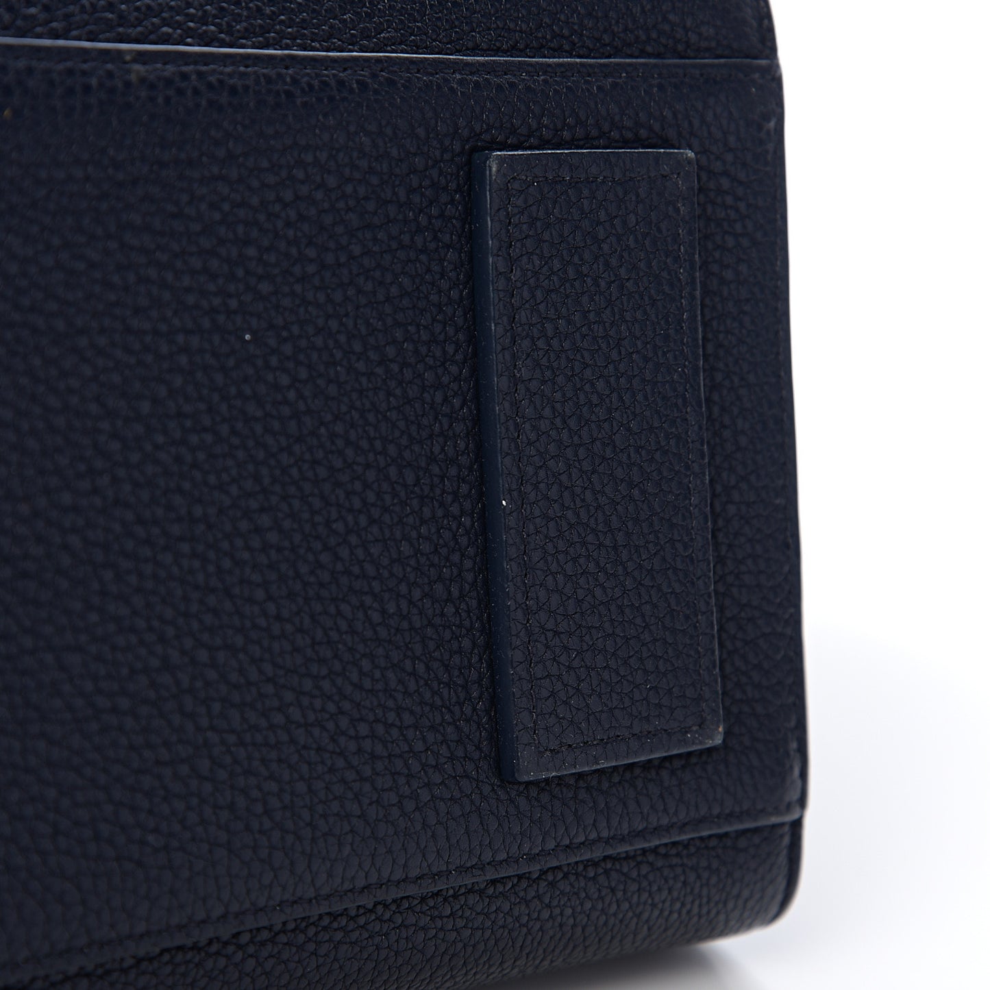 Grained Calfskin Small Supple Sac De Jour Navy