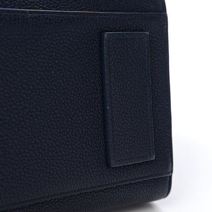Saint Laurent Grained Calfskin Small Supple Sac De Jour Navy 11 of 14
