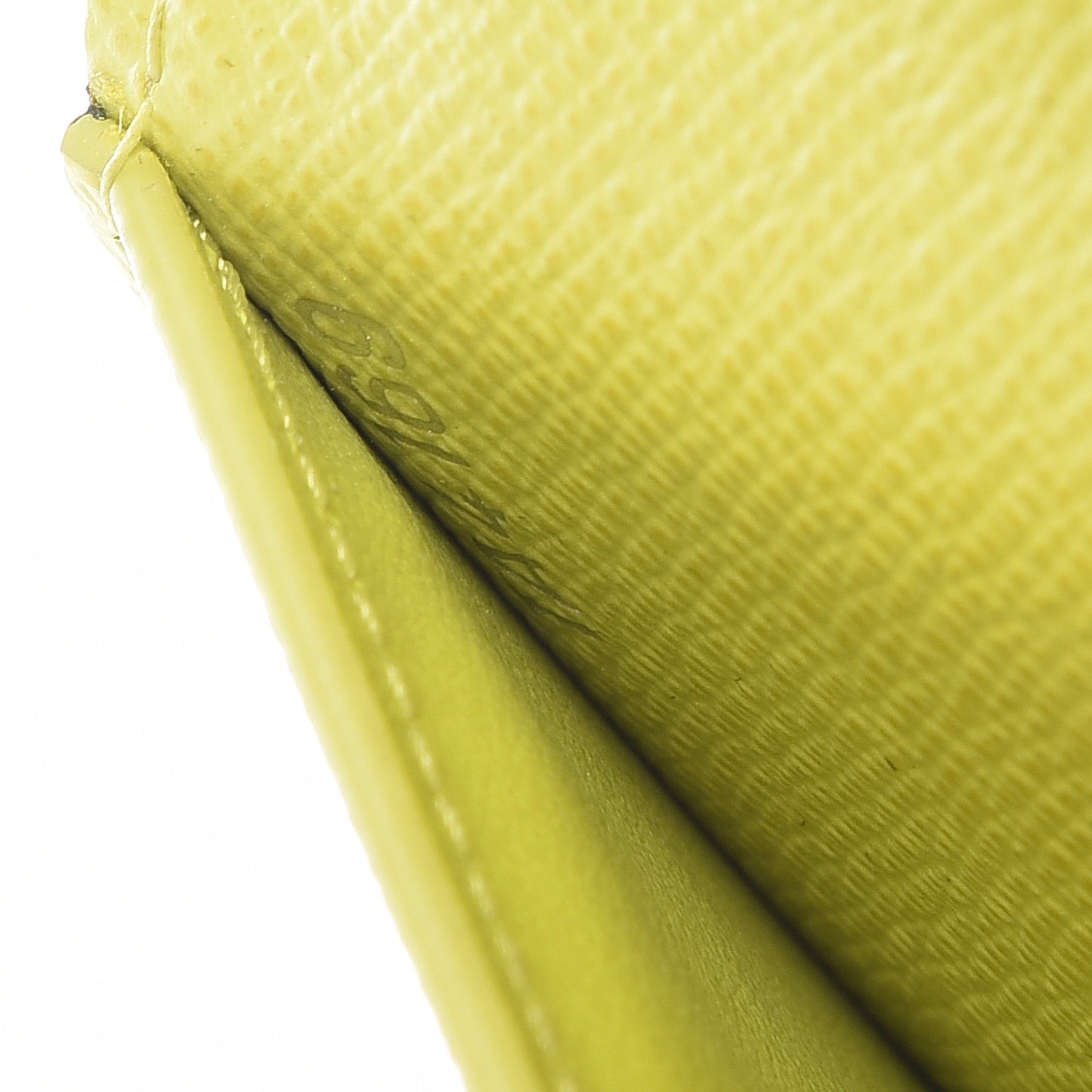 Monogram Taiga Pocket Organizer Yellow