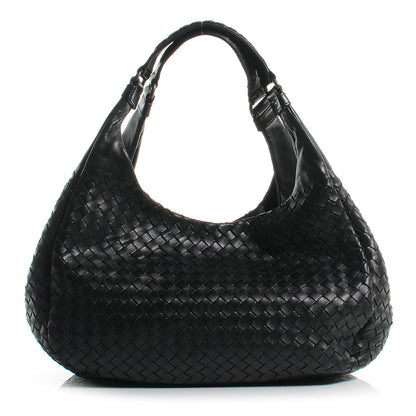 Bottega Veneta Intrecciato Nappa Campana Nero Black 1 of 8