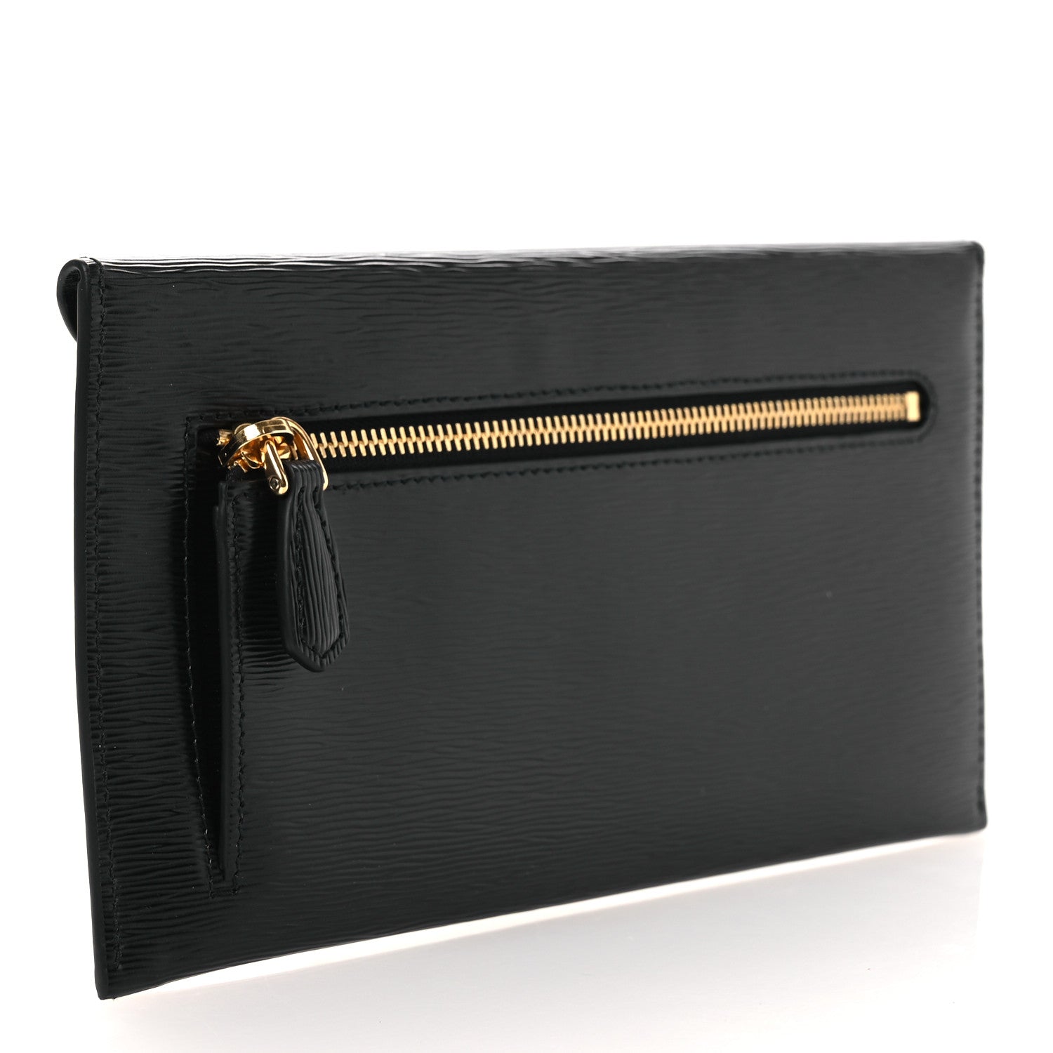 Prada Vitello Move Envelope Wallet Black 3 of 7