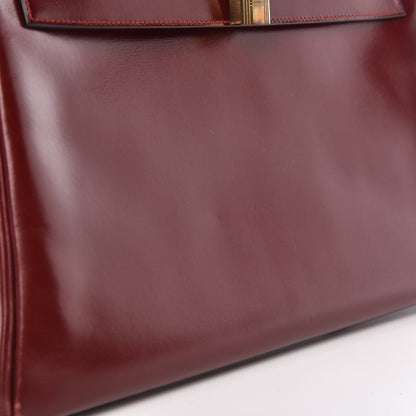 Hermes Box Kelly Retourne 32 Rouge H 22 of 38