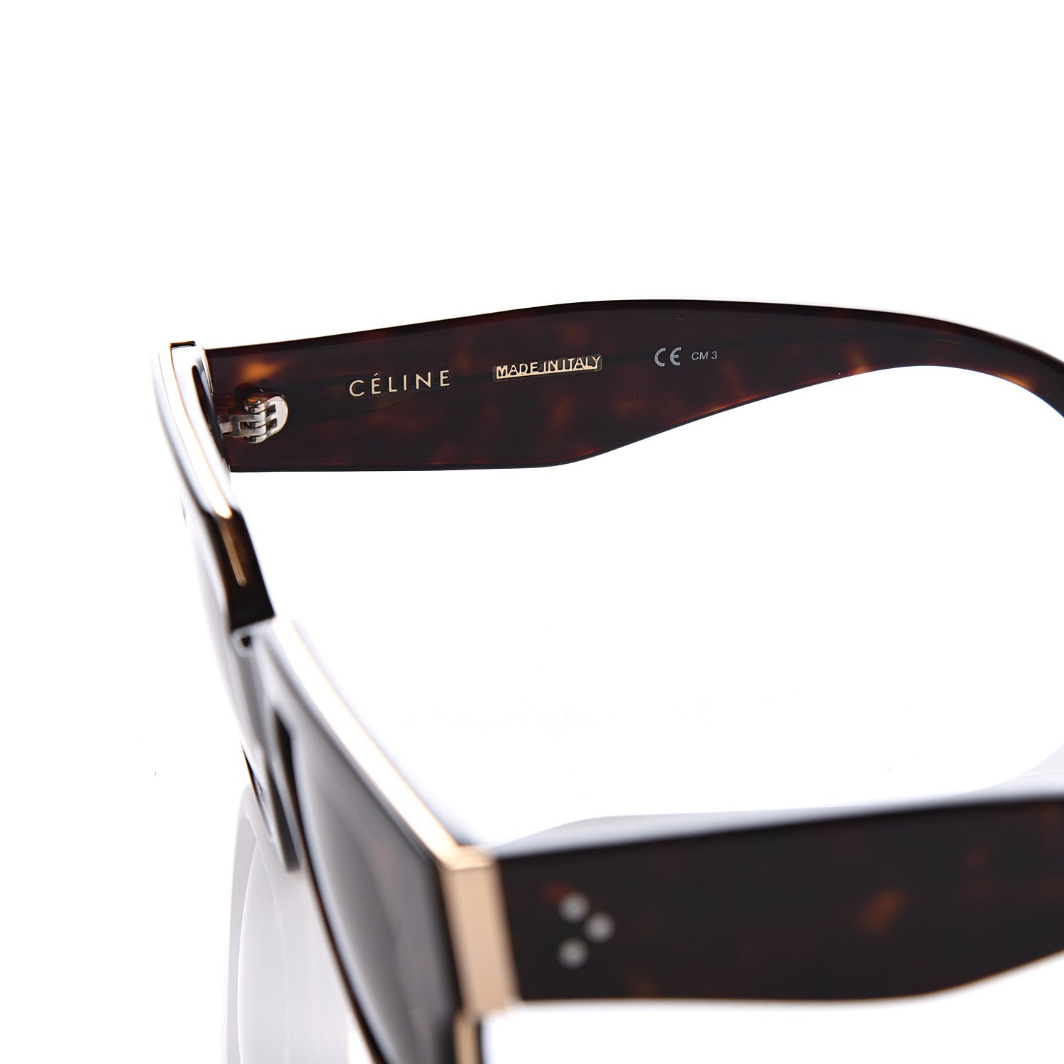Celine Sunglasses CL 41097/S Black Havana 5 of 8