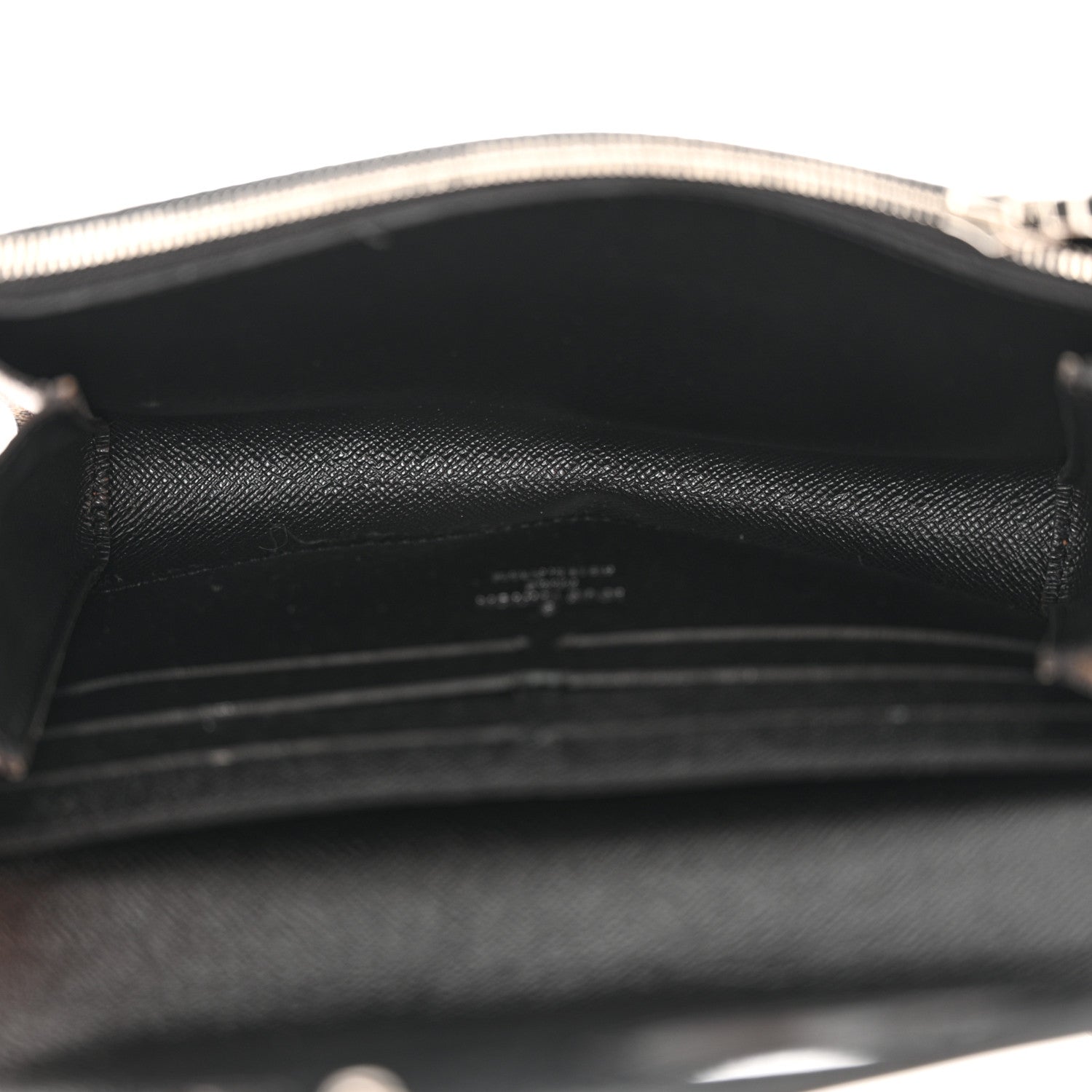 Louis Vuitton Monogram Kabuki Chain Wallet Black 5 of 12