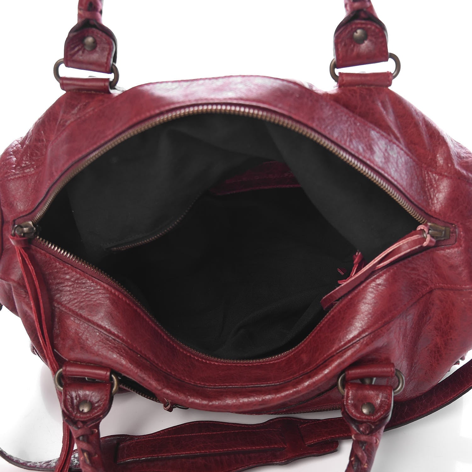 Balenciaga Chevre Classic Hardware Twiggy Rouge Grenat 5 of 25