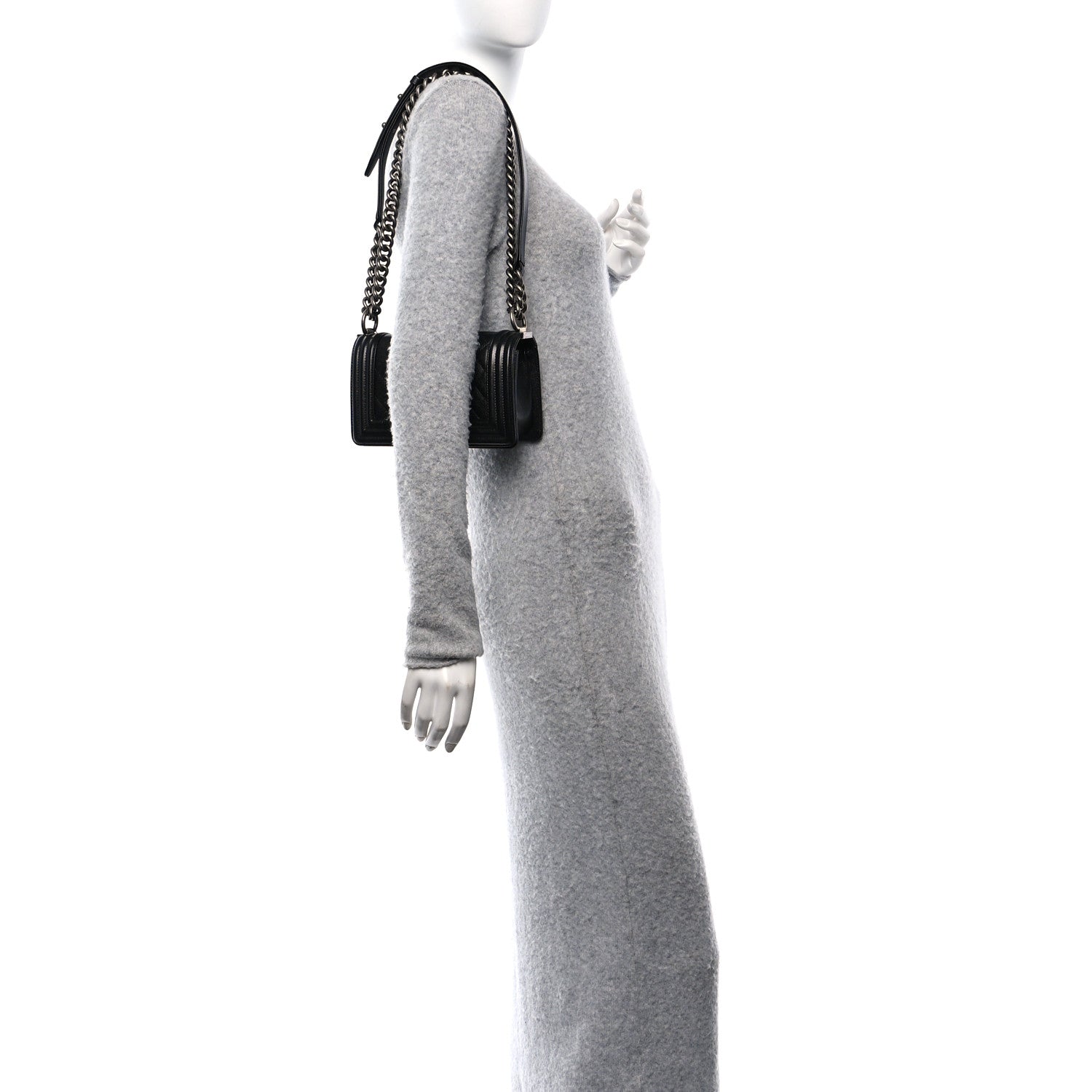 Chanel Caviar Quilted Small Boy Flap Black 2 of 10