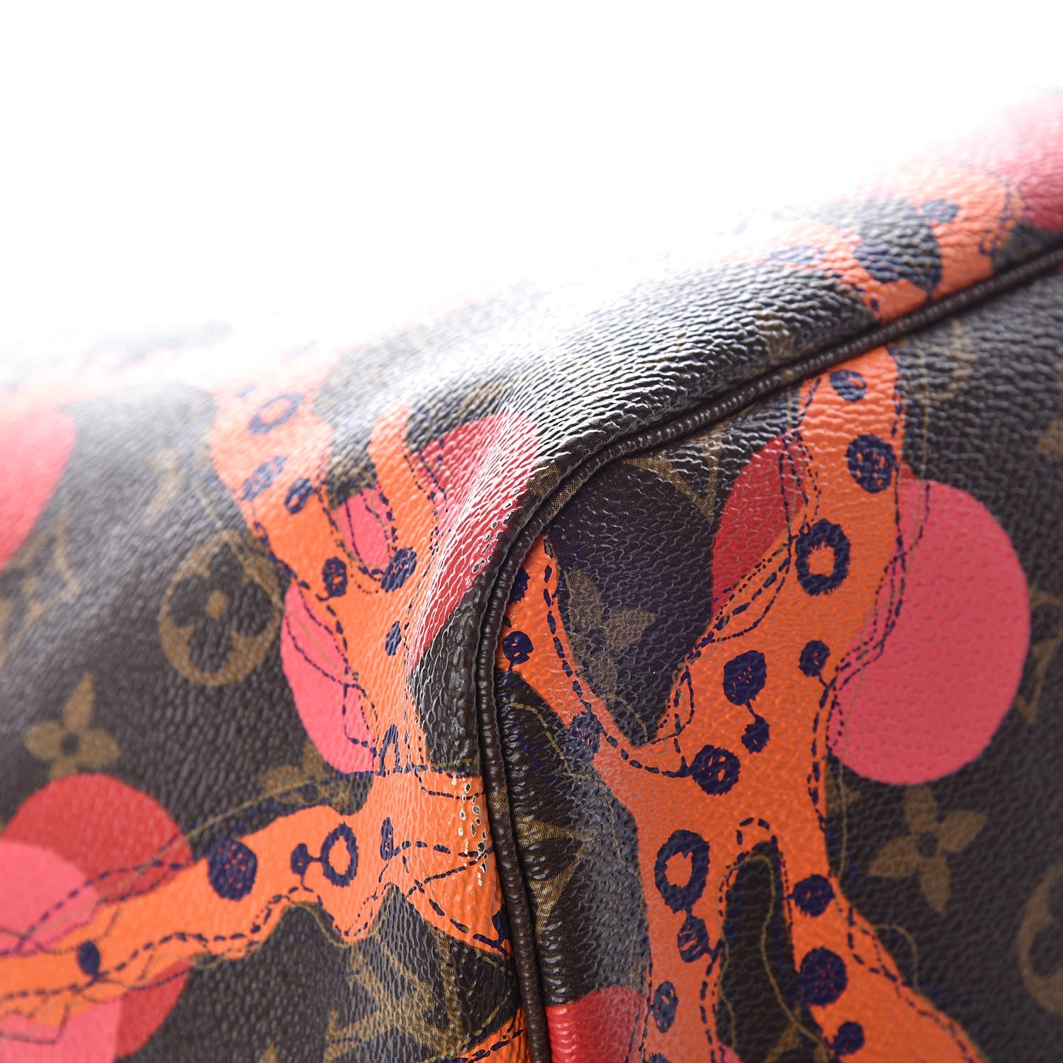 Louis Vuitton Monogram Ramages Neverfull MM 16 of 18