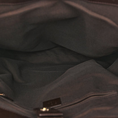 Gucci Monogram Large Sukey Tote Dark Brown 5 of 9