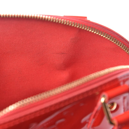 Louis Vuitton Vernis Alma BB Rouge Grenadine 10 of 13