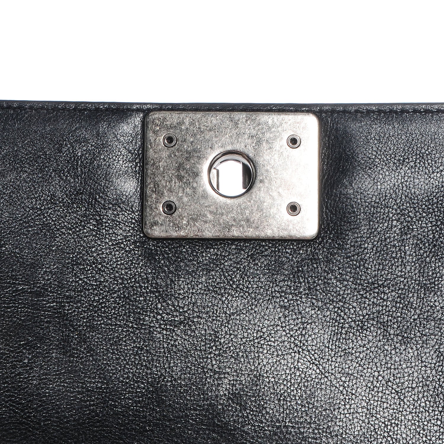 Chanel Calfskin Quilted Medium Boy Flap Black 6 of 9