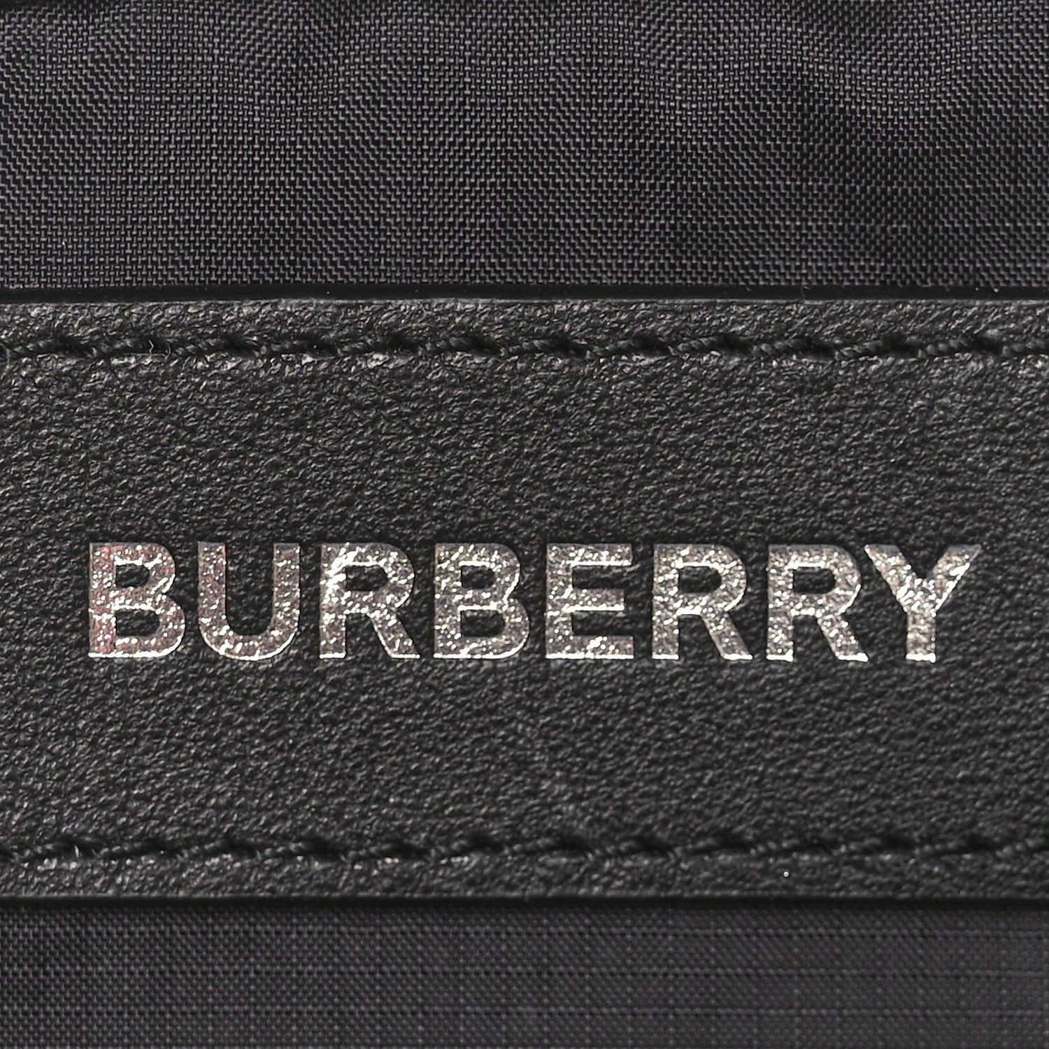 Burberry Econyl Logo Print Small Cannon Bum Bag Charcoal Grey 7 of 9