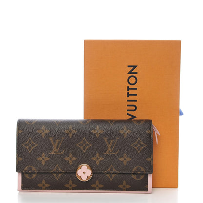 Louis Vuitton Monogram Flore Wallet Rose Ballerine 9 of 9