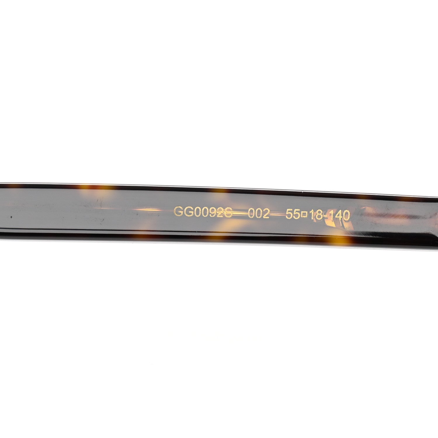 Gucci Acetate Rounded Square GG0092S Sunglasses Havana 6 of 9