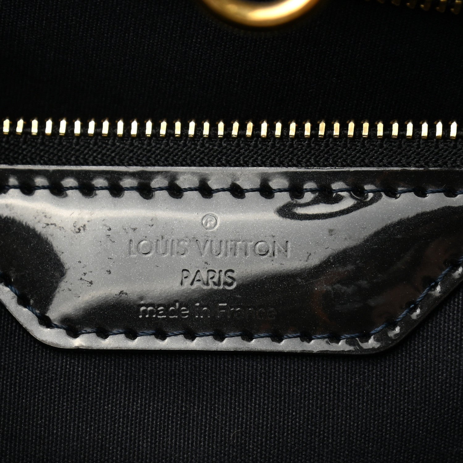 Louis Vuitton Vernis Wilshire GM Blue Infini 5 of 9