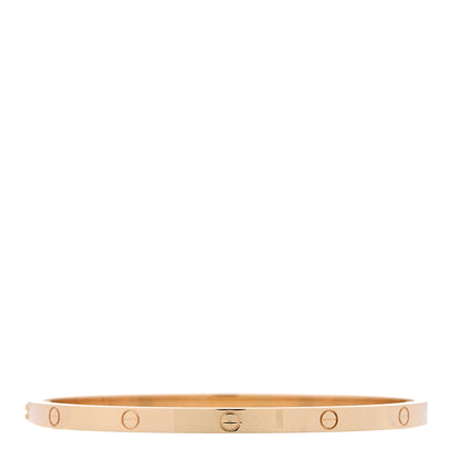 Cartier 18K Yellow Gold Small LOVE Bracelet 17 2 of 5