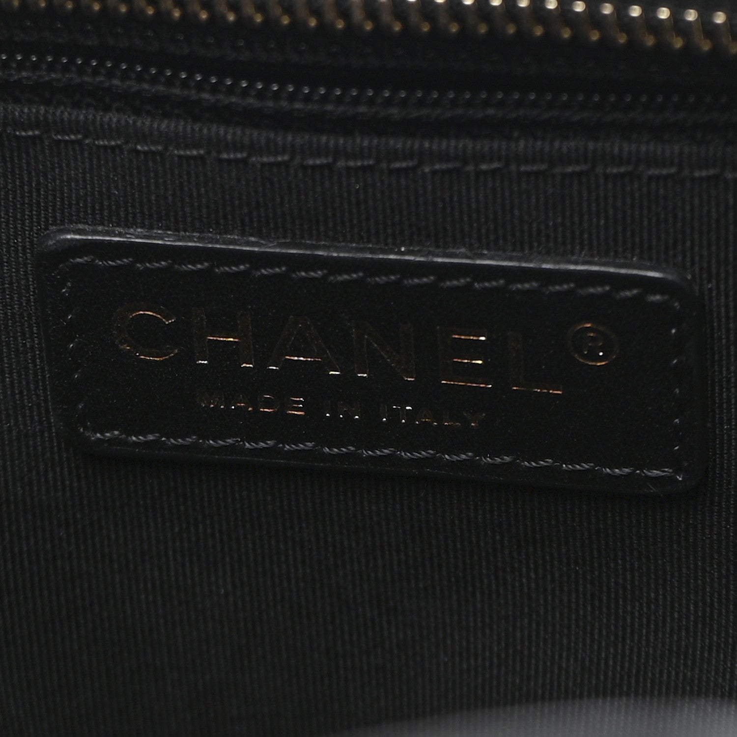 Chanel Calfskin Quilted CC Medium Vanity Case Black 12 of 23