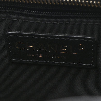 Chanel Calfskin Quilted CC Medium Vanity Case Black 12 of 23