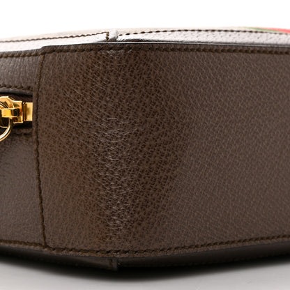 Gucci GG Supreme Monogram Web Small Ophidia Top Handle Shoulder Bag Brown 9 of 11