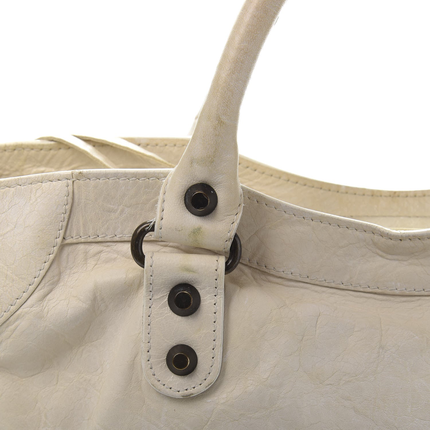 Balenciaga Agneau Classic Hardware City White 12 of 16