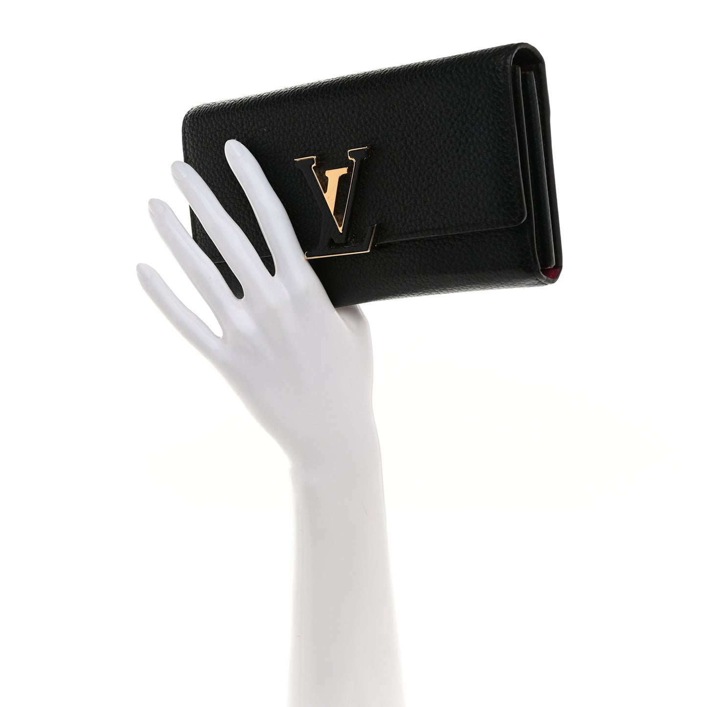 Taurillon Capucines Wallet Black