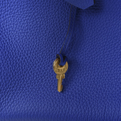 Hermes Togo Birkin 35 Bleu Electrique 24 of 28