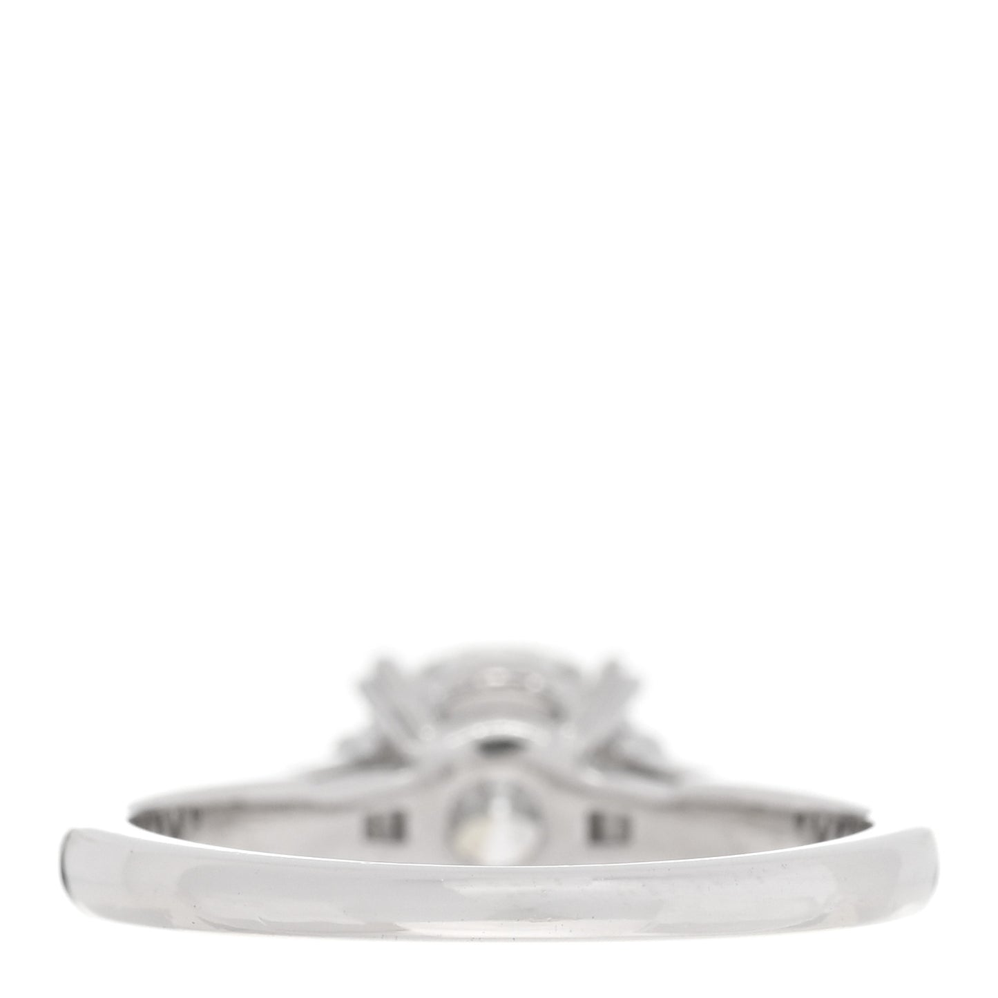 Platinum Diamond 1.40ct Classic Winston Round Brilliant Engagement Ring 51 5.75