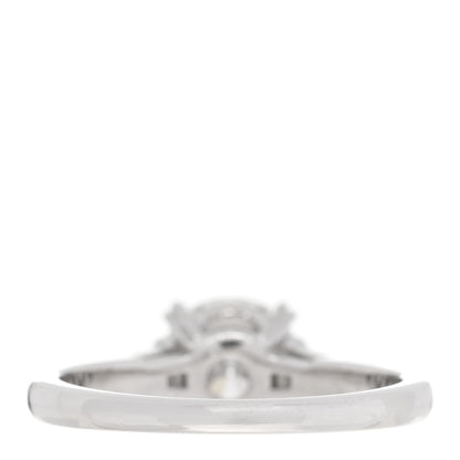 Harry Winston Platinum Diamond 1.40ct Classic Winston Round Brilliant Engagement Ring 51 5.75 3 of 6