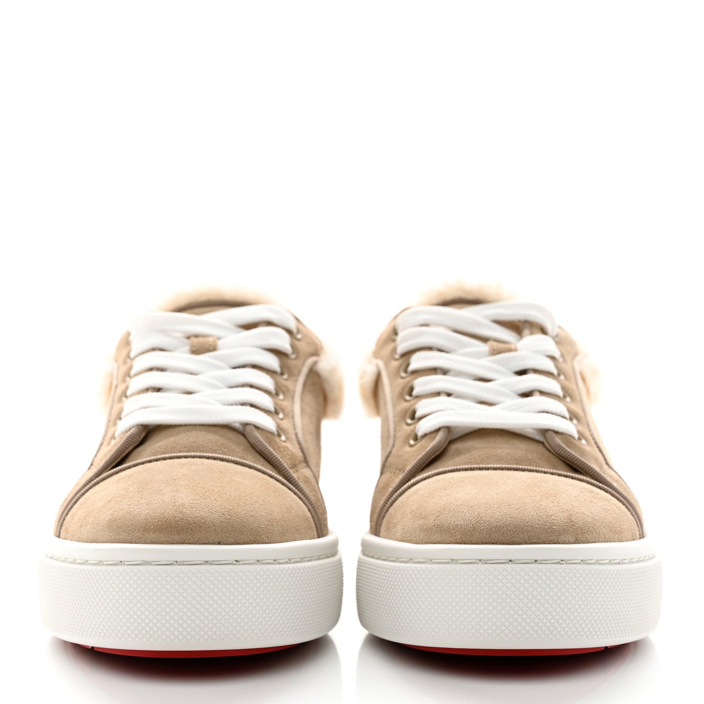 Suede Shearling Fun Vierissima Flat Sneakers 37 Atlas