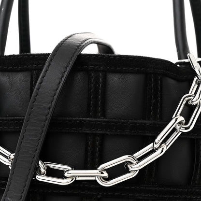 Alexander Wang Suede Calfskin Roxy Mini Bucket Bag Black 10 of 12