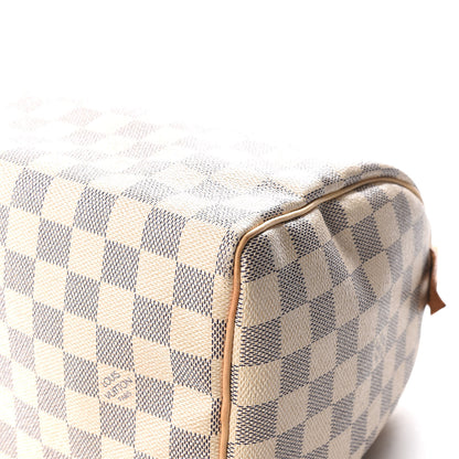 Louis Vuitton Damier Azur Speedy 25 6 of 12