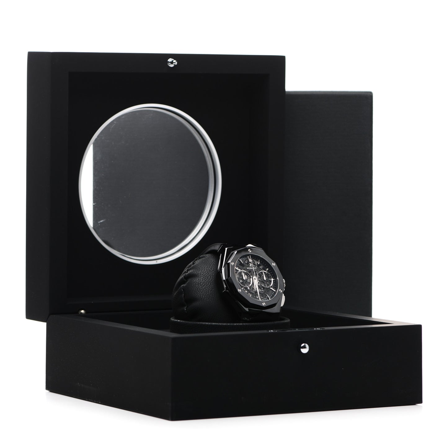 Ceramic Rubber 45mm Classic Fusion Aerofusion Orlinski Black Magic Automatic Watch Black 525.CS.0170.RX.ORL19