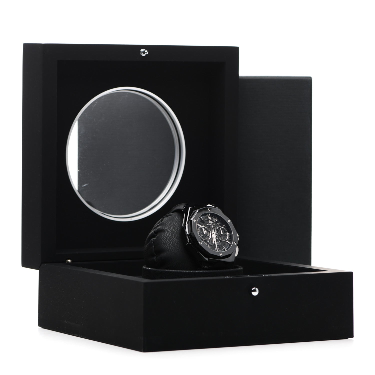 Hublot Ceramic Rubber 45mm Classic Fusion Aerofusion Orlinski Black Magic Automatic Watch Black 525.CS.0170.RX.ORL19 5 of 5