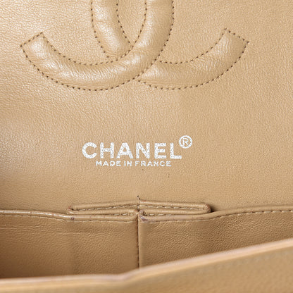 Chanel Caviar Quilted Medium Double Flap Beige 5 of 9