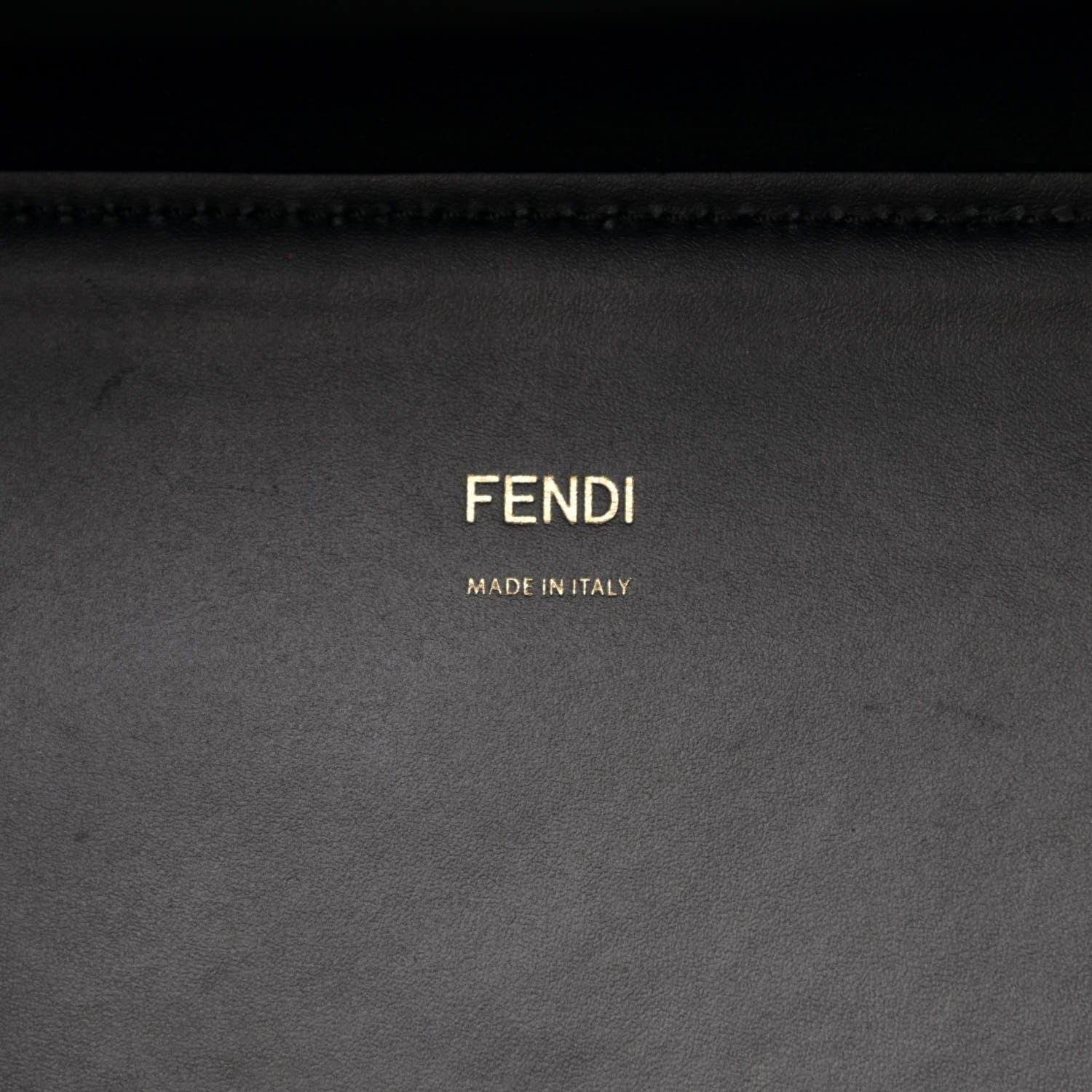 Fendi Vitello King Plexiglass Medium Fendi Sunshine Shopper Tote Black 7 of 13