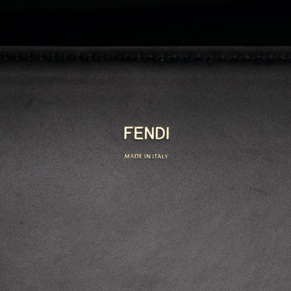 Fendi Vitello King Plexiglass Medium Fendi Sunshine Shopper Tote Black 7 of 13