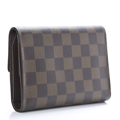 Louis Vuitton Damier Ebene Porte Tresor Etui Papier Wallet 3 of 7