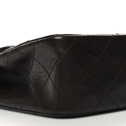 Chanel Lambskin Quilted Small Single Flap Brown 9 of 13