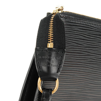 Louis Vuitton Epi Pochette Accessories 24 Black 6 of 8