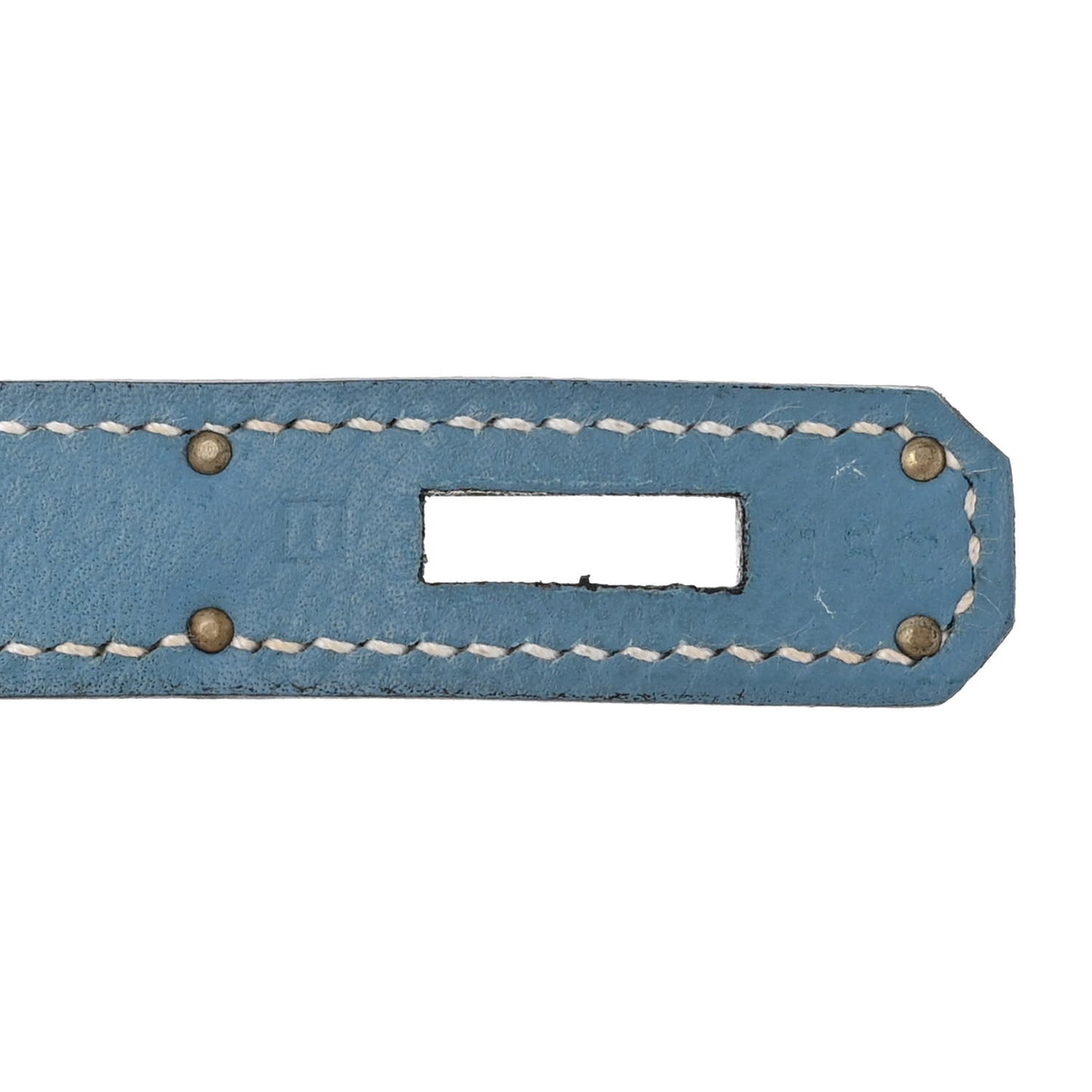 Epsom Birkin 35 Blue Jean