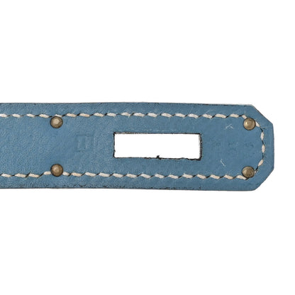 Hermes Epsom Birkin 35 Blue Jean 7 of 19