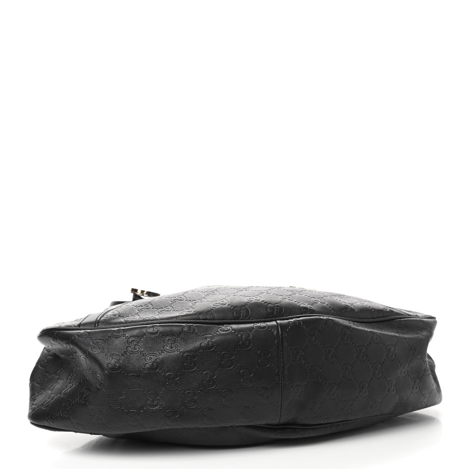 Gucci Guccissima Medium GG Twins Shoulder Bag Black 3 of 8