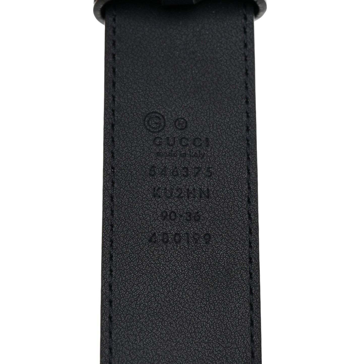 GG Supreme Monogram Blooms Plaque Belt 90 36 Blue