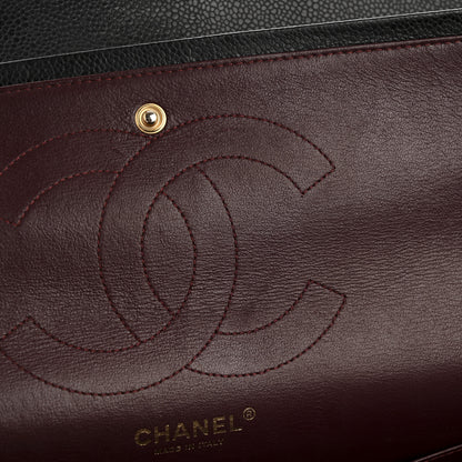 Chanel Caviar Quilted Jumbo Double Flap Black 11 of 15
