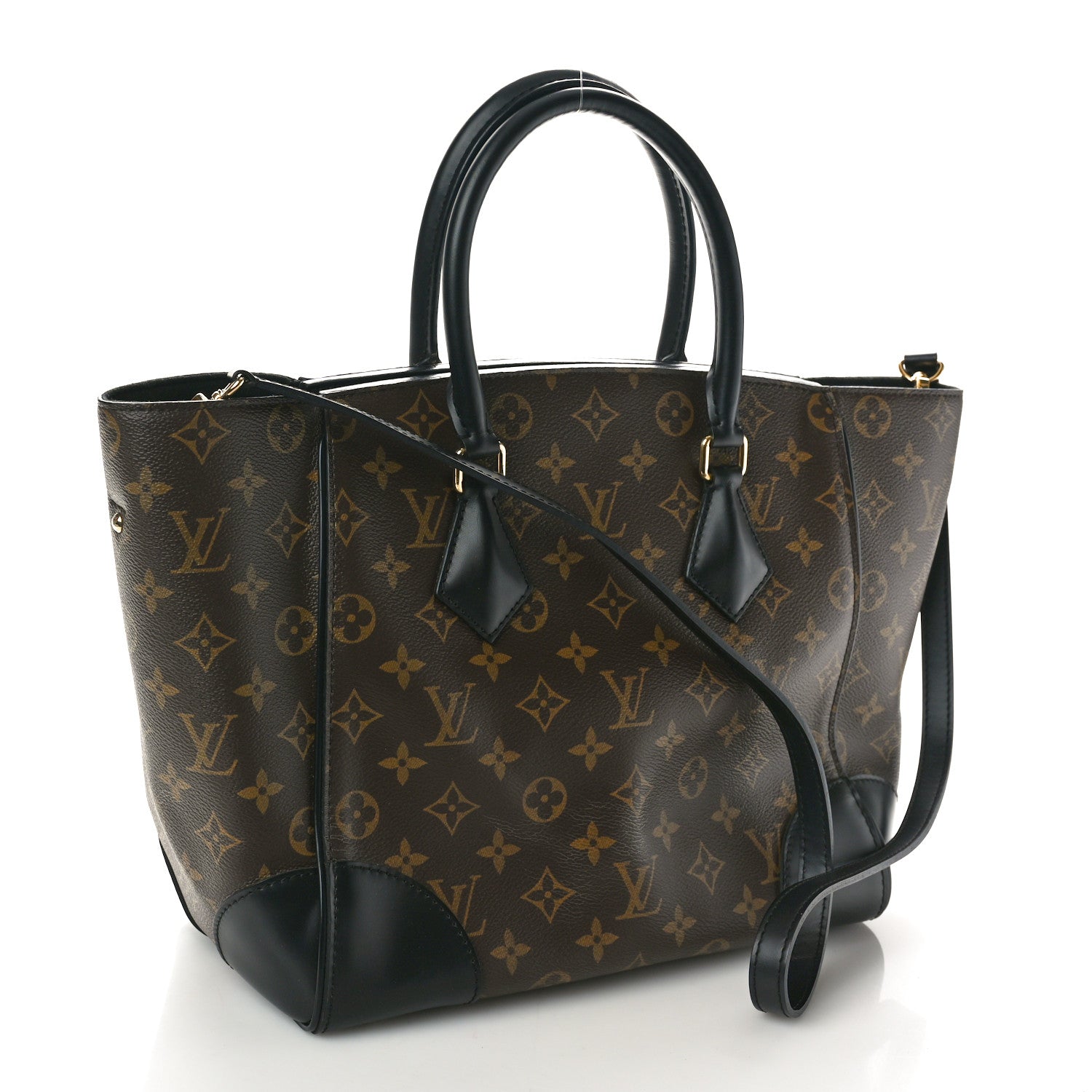 Louis Vuitton Monogram Phenix MM Black 3 of 9