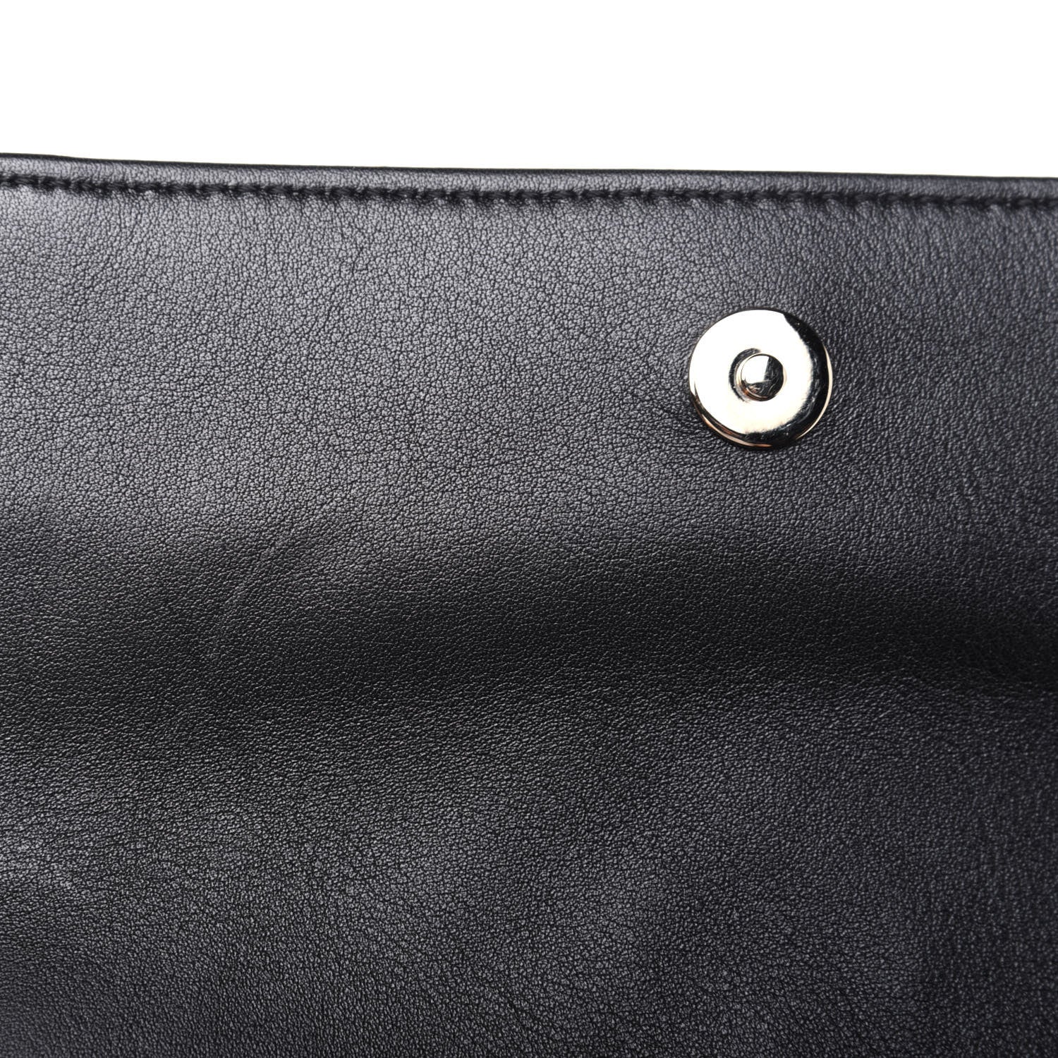 Chanel Calfskin Quilted Small Daily Chevron Flap Black 8 of 15